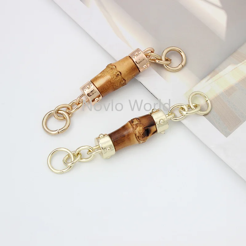 5 20 100 шт 8 см светильник золото/золото с бамбуковой декоративной подвеской Шарм