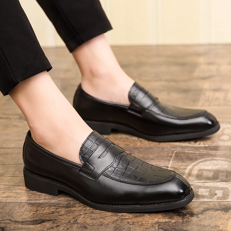 2020 Men Shoes Brand Braid Leather Casual Driving Oxfords Loafers Moccasins Italian for Party Flats Zapatos | Обувь