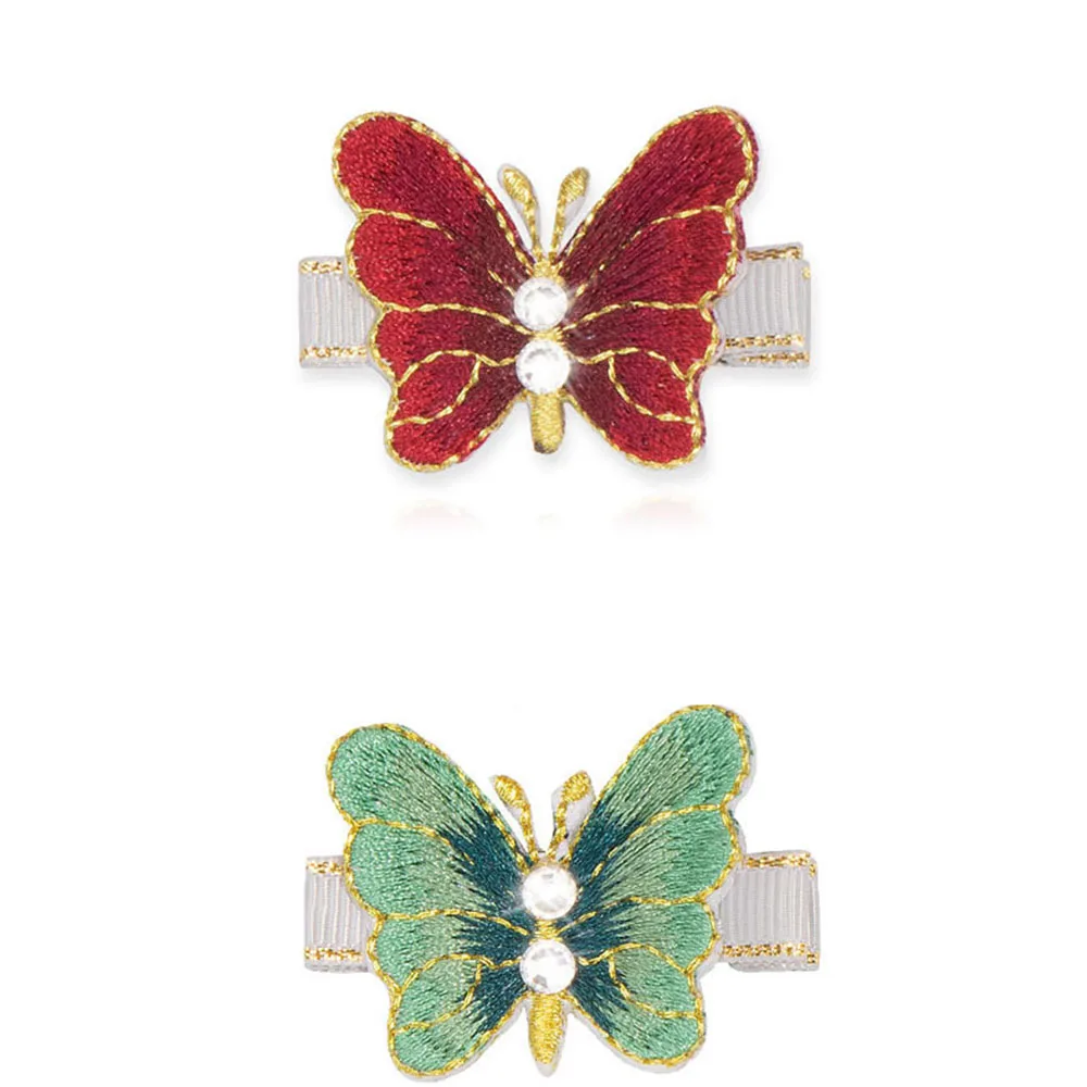 

1pcs Gradient Color Butterfly Hair Clip Hairpins Sweet Colorful Cute Hairclip Barrettes Headpieces Beautiful For Baby Kid Girls