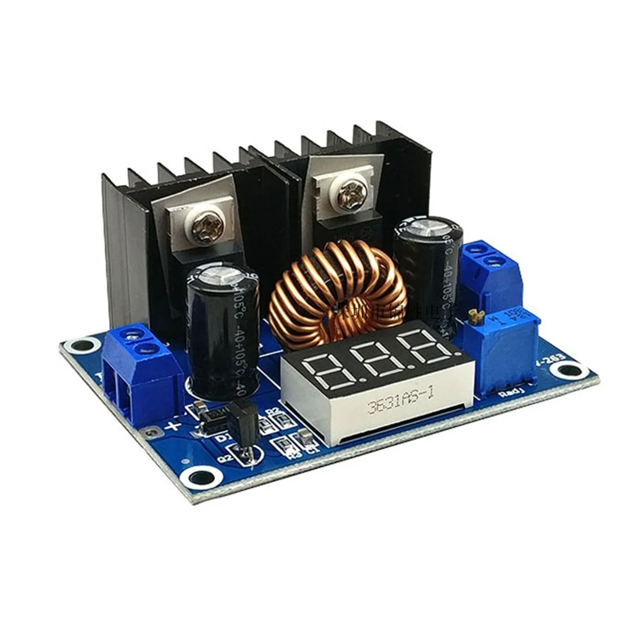 XL4016 PWM регулируемый 4 36 в до 1 25 модуль для шаговой карты 8A 200 Вт понижающий