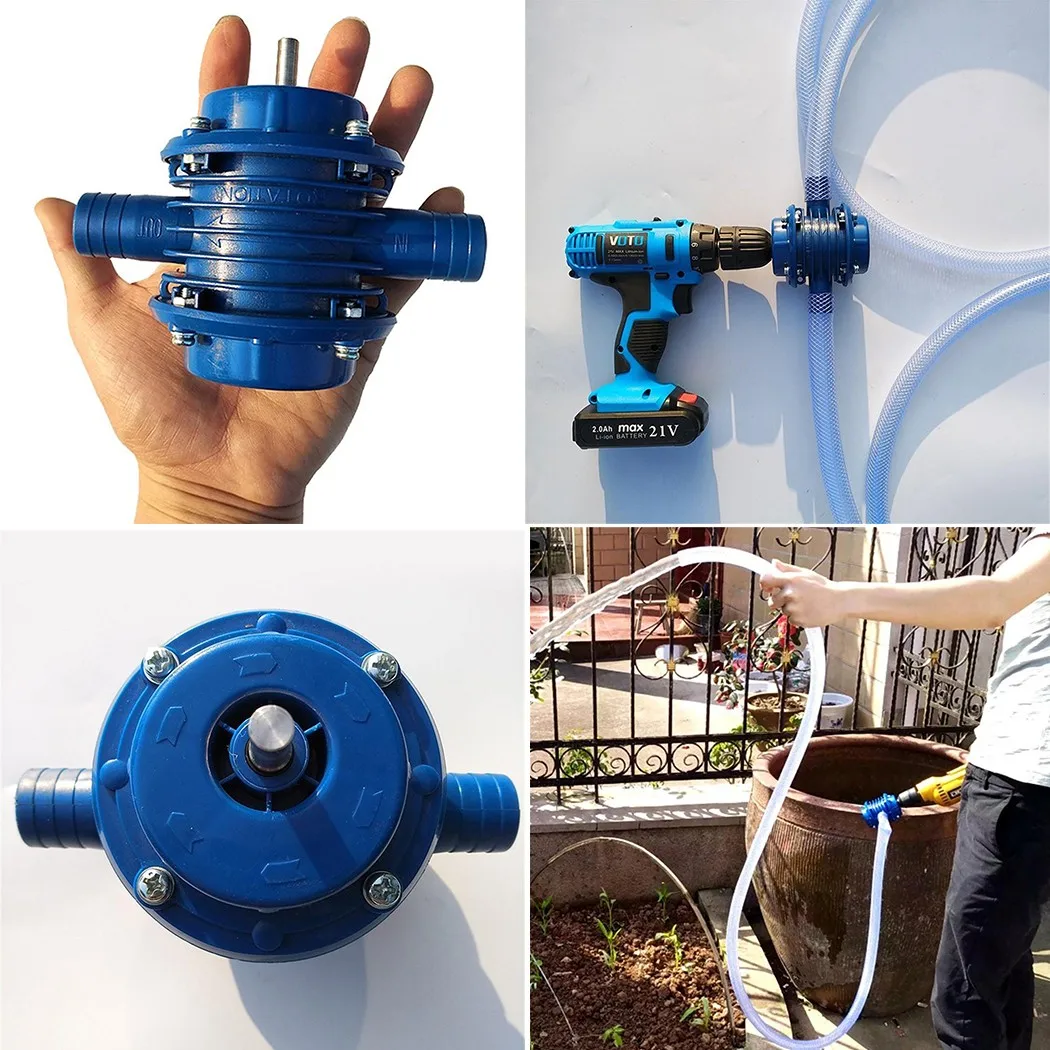 

15m Centrifugal Pump Electric Drill Water Pump Large Water Output Mini