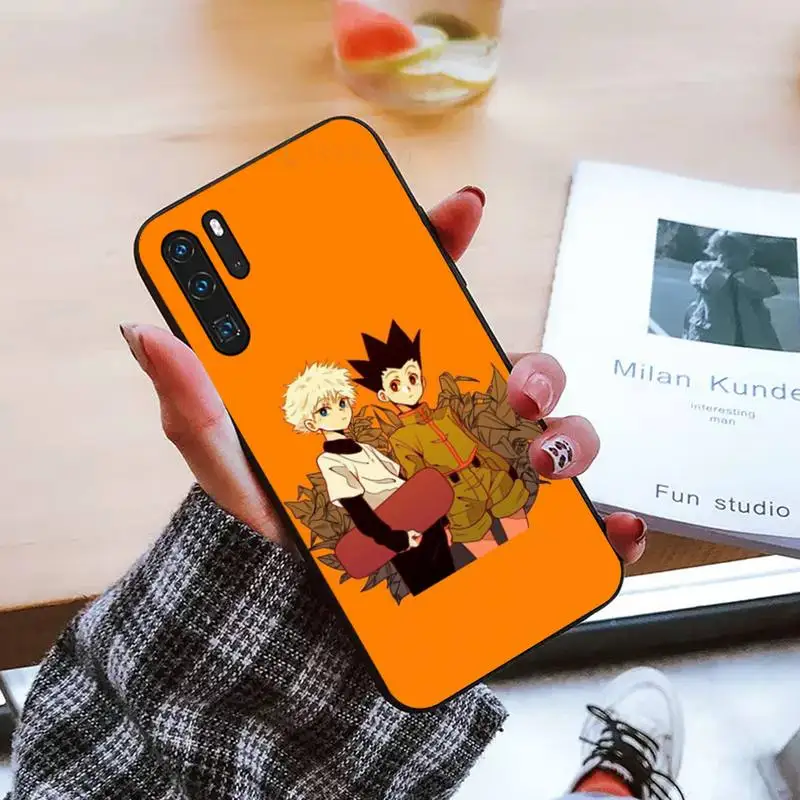 

Anime Hunter x Hunters Phone Case For Huawei honor Mate mate P 10 9X 10i 20 30 40 y7 pro p smart 2019 lite
