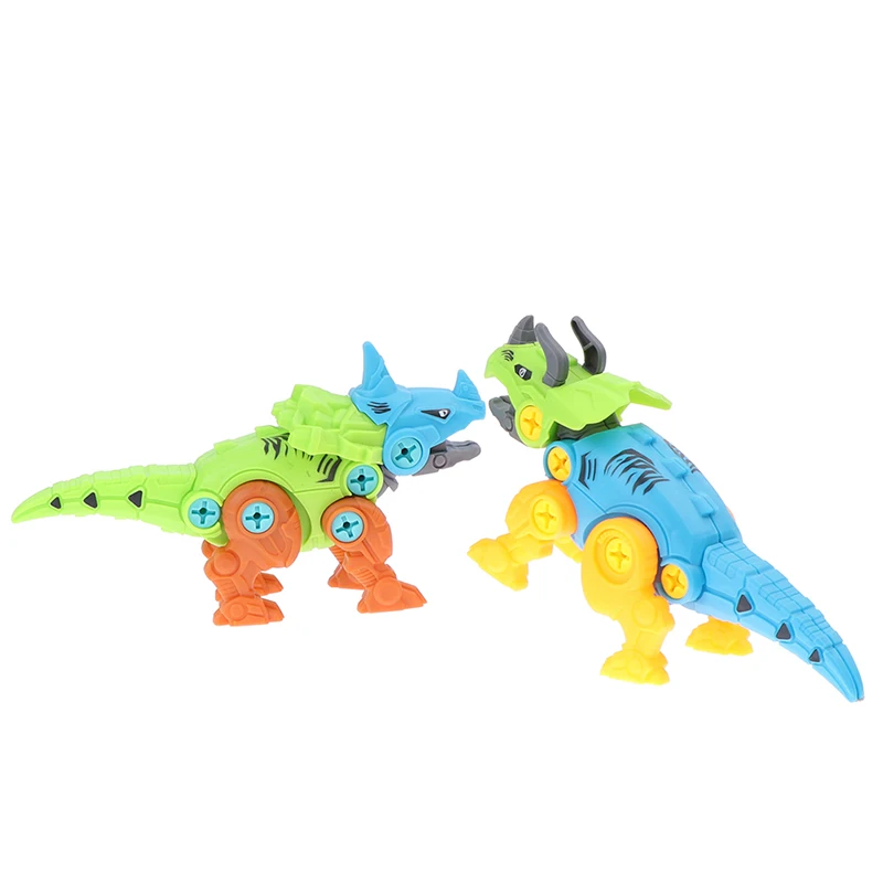 1 шт. детский самодельный разборный винт гайка Комбинированный сборка динозавр