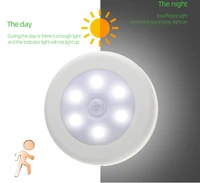 pack of 4 pir infrared motion sensor night lights auto on off light control lights home wall lamp cabinet closet stair