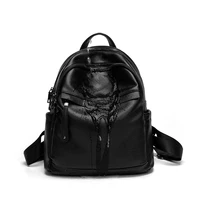 high capacity backpacks women 2021 winter new anti theft travel bag woman fashion lychee pattern school bags womens zip backpack