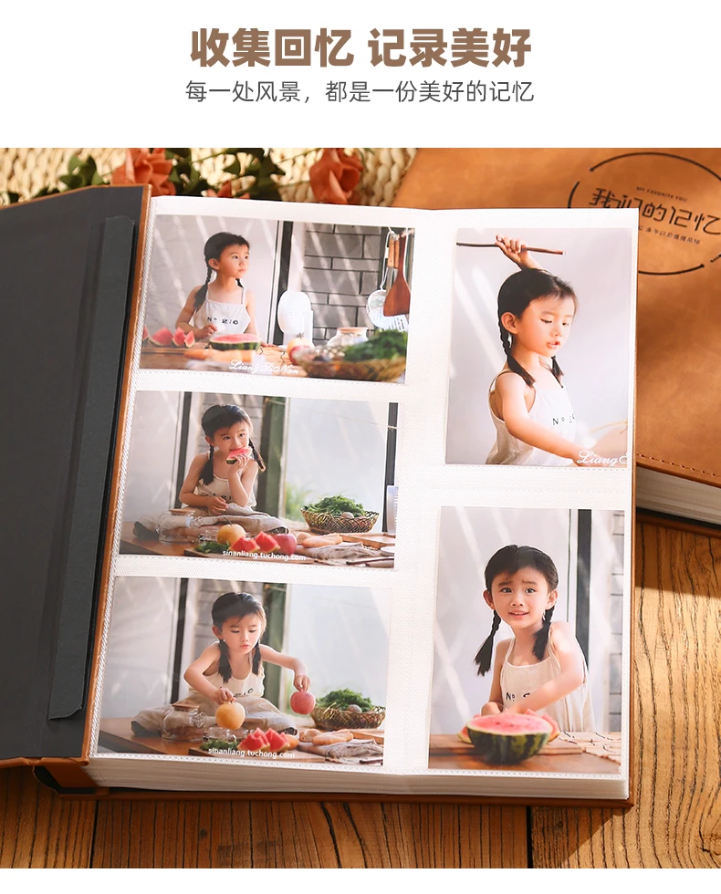 

Creative Luxury Photo Album Handmade Photo Storage Box Couple Baby Photo Album Sticker Storage Album Fotos Home Decor DG50XC