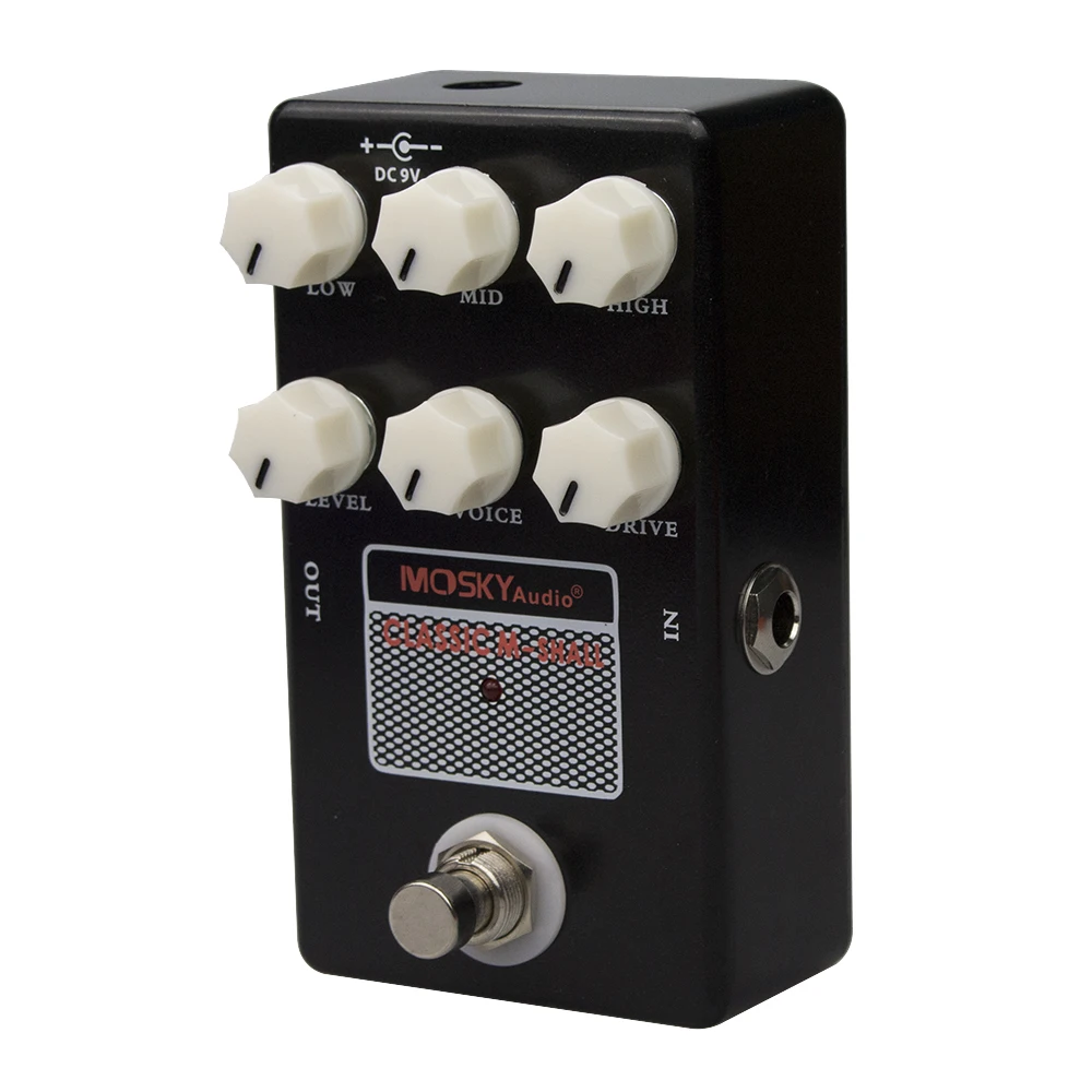 Имитация гитарного эффекта MOSKY CLASSIC M-SA /M-SHALL /F-DER/AC-30/динамик педаль полностью