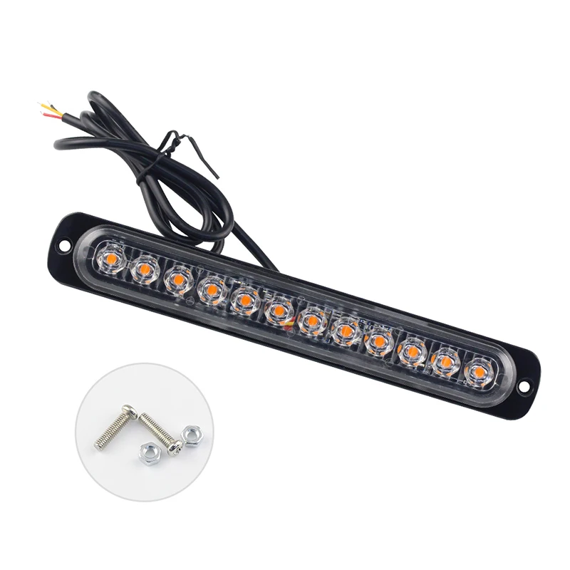 12Led Light Flash Emergency Car Auto Truck Police Warning Lamp Flashing 4Pcs | Автомобили и мотоциклы