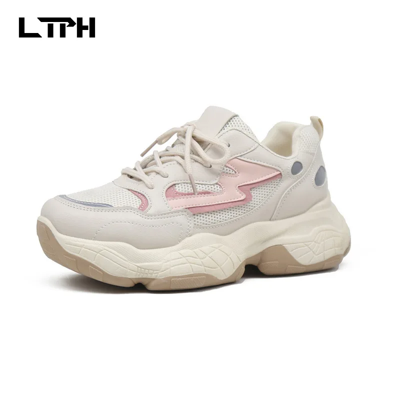 2019 весенне осенняя модная Корейская версия дикой спортивной обуви на толстой