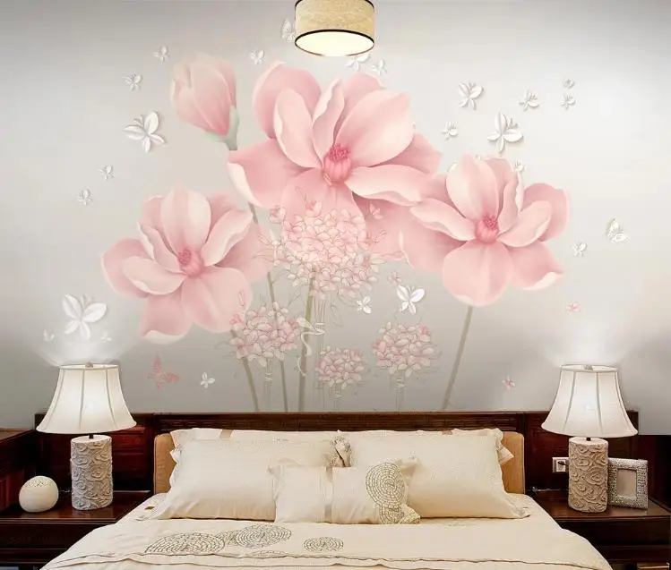 Пользовательские 3D фото обои настенное покрытие настенная спальня маленький