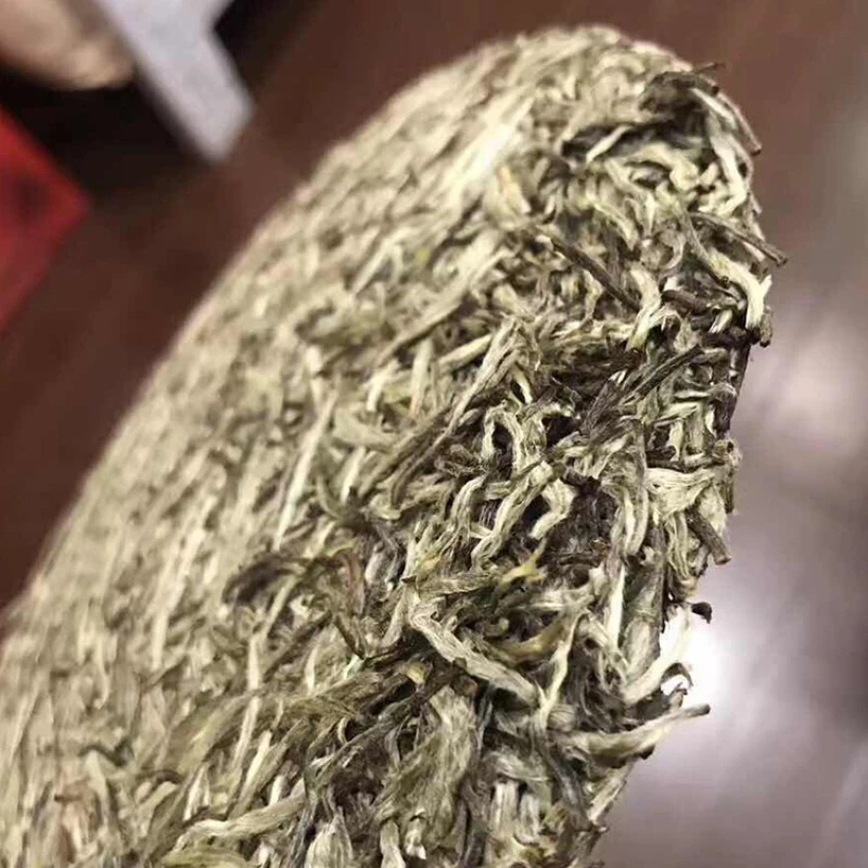 2019 Chinese Fujian Old Fuding White Tea Cake Natural Organic Silver Needle Bai Hao Yin Zhen 300g |