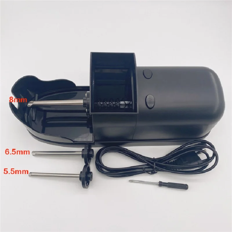 3 In 1 Multi-size 5.5/6.5/8mm Slim Automatic Electric Tobacco Cigarette Rolling Machine Injector Maker Roller Tube Smoking Tool | Дом и сад