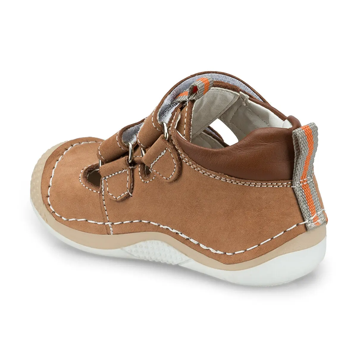 

FLO 512210.I Brown Male Child Sneaker Shoes Polaris