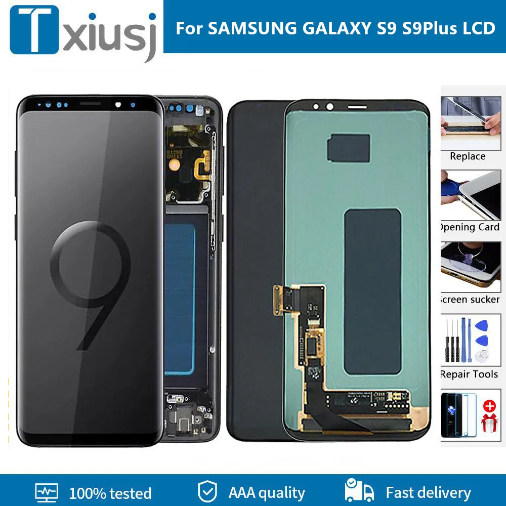 

ЖК-дисплей с сенсорным экраном и дигитайзером в сборе для SAMSUNG GALAXY S9/S9 Plus