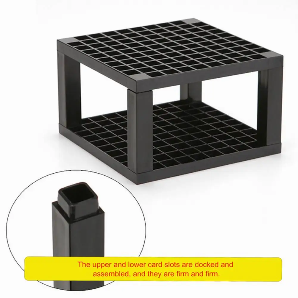 96 отверстий пластиковый держатель для карандашей настольная подставка