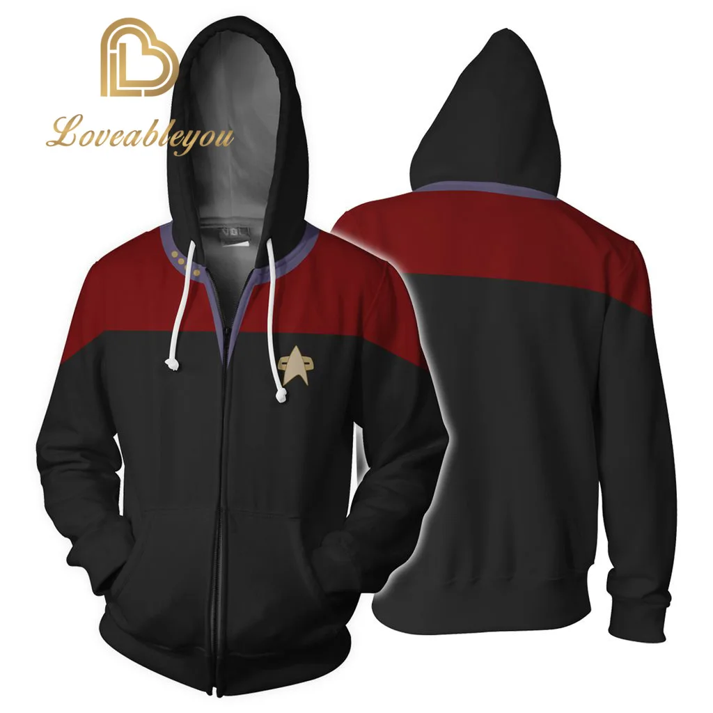 Толстовка на молнии для косплея Звездное открытие Куртка унисекс|Костюмы аниме| |