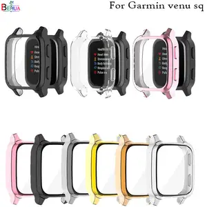BEHUA полностью Мягкий ТПУ защитный чехол для экрана часов чехол для Garmin garmin пришен sq чехол s прозрачный защитный чехол рамка Противоударная защита
