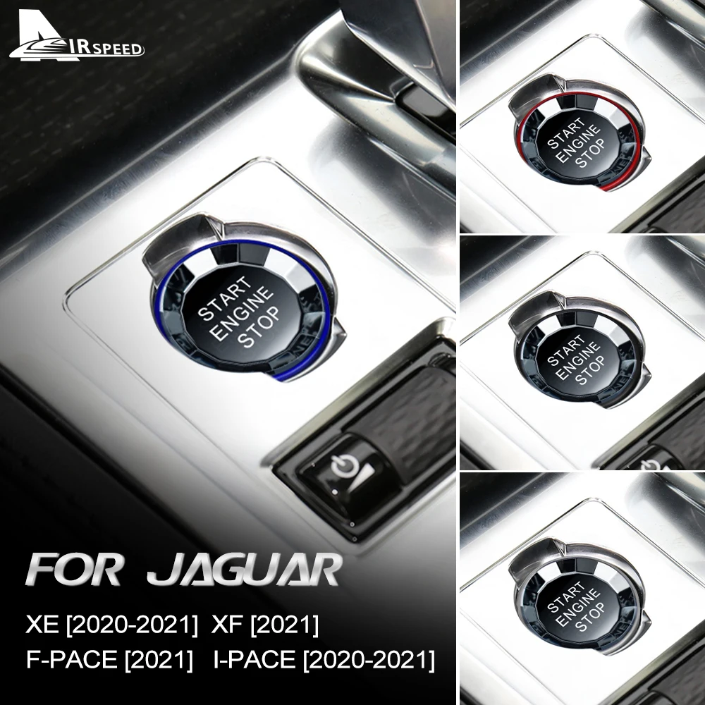 

Автомобильная задняя крышка, Хрустальная наклейка для кнопки запуска и остановки двигателя автомобиля, отделка для Jugur XE XF переключатель ин...