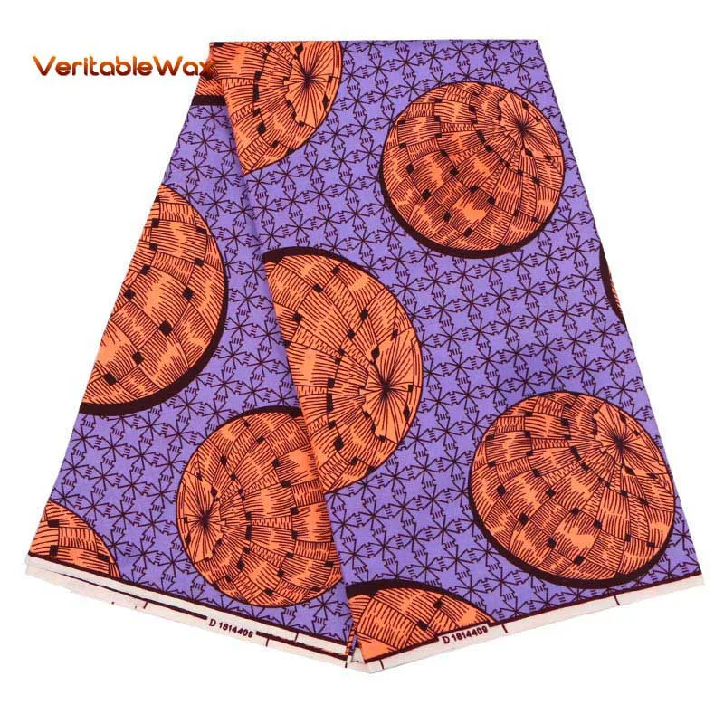 

2022 Africa Ankara Prints Batik Patchwork Fabric Real Wax African Sewing Material 100% Polyester Tissu For Dress Crafts FP6132