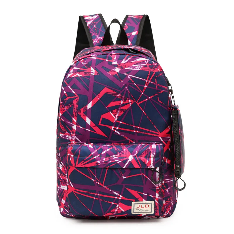 girls fashion school backpack waterproof school bags for female black backpack With pencil bag girl schoolbag mochila escolar