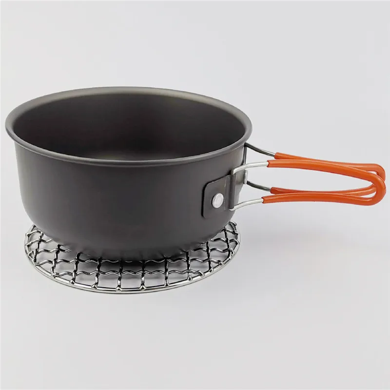 

Barbecue Grill Net 304 Stainless Steel Round/Square BBQ Grill Mesh Roast Nets Bacon Grill Tool Non-stick BBQ Mat Grid