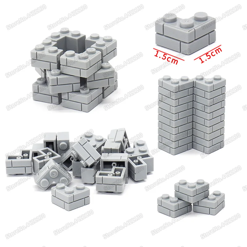 Piece 1x3 Building Blocks Corner Brick Lot Diy Military City Technology Figures Mini Model Moc Child Christmas Birthday Gift Toy | Игрушки и