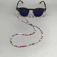 fashion reading glasses chain retro beads eyeglass sunglasses spectacle cord neck strap string mask chain eye wear wholesale