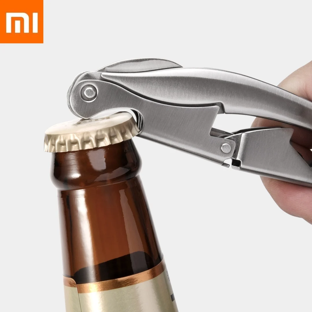 Xiaomi из нержавеющей стали sommelier серебро из всех нержавеющей стали необычайно прочный Xiomi нож для вина из нержавеющей стали