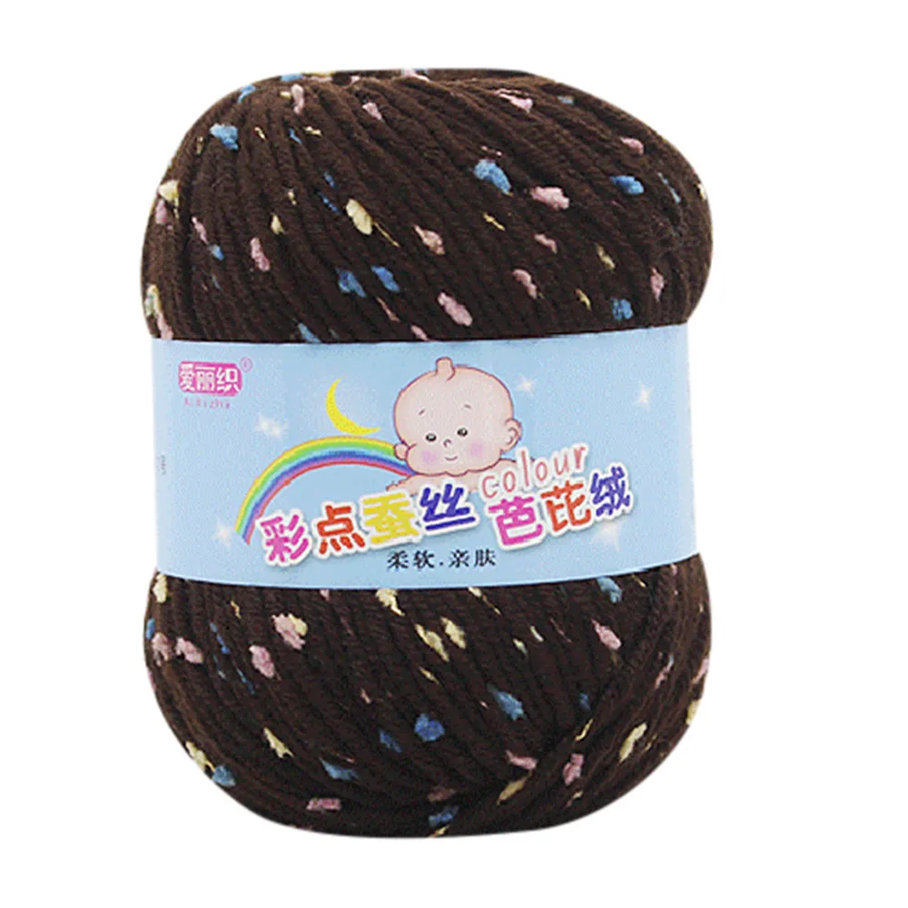 50 г/шт. высокое качество младенца хлопок кашемир пряжа для ручная вязка крючком