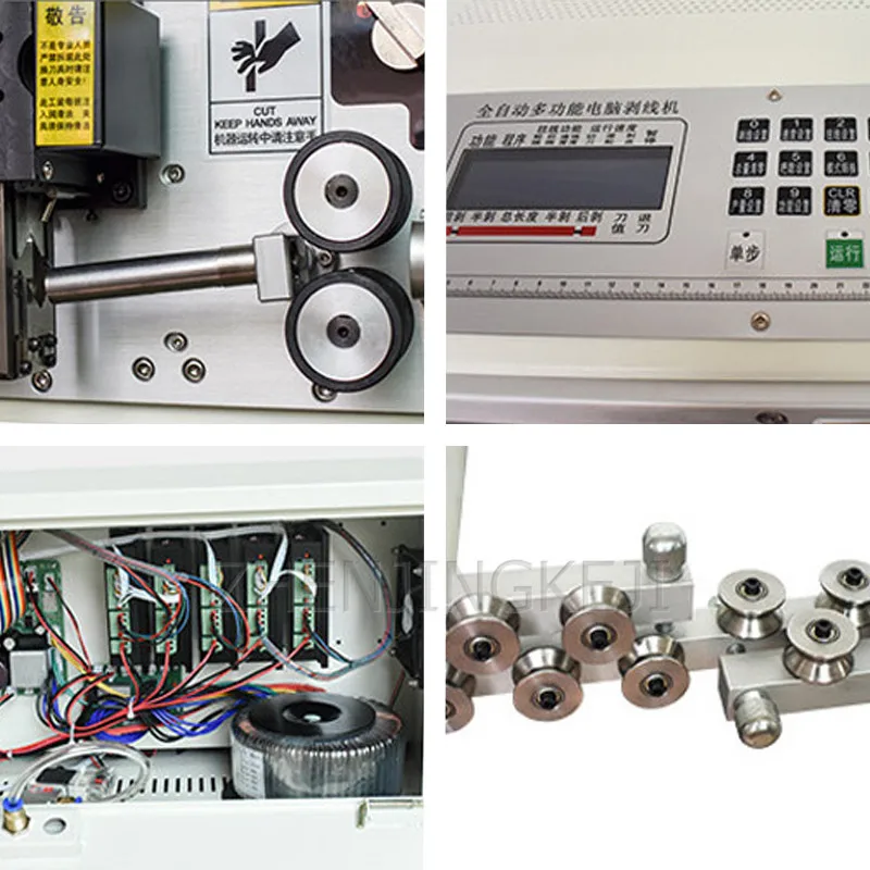 

Automatic Multifunctional Computer Wire Stripping Machine Cable Cutting Line Equipment 220 V/450 W Intelligent Control System
