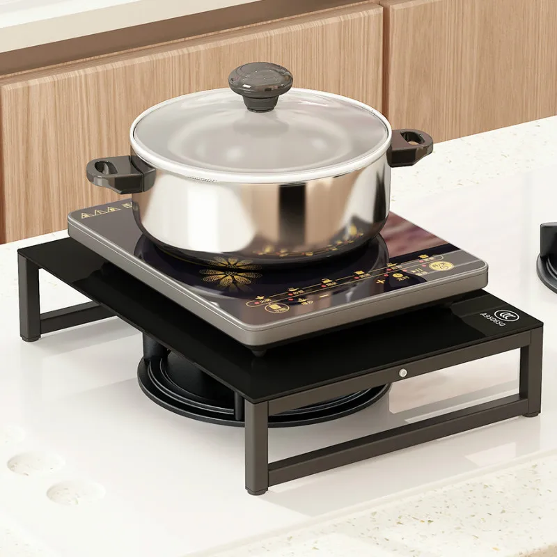 Кухонная полка индукционная плита опорная стойка микроволновая печь газовая