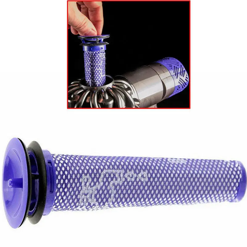 Vacuum Cleaner accessories Parts Pre Motor Washable HEPA Filter Head for Dyson v6 v7 v8 dc62 DC61 DC58 DC59 DC74 | Дом и сад