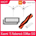 Запчасти для пылесоса Xiaomi Vacuum 2 Roborock S50 S55 S6, боковые щетки, основная щетка, фильтры НЕРА, запчасти для пылесоса, Сменные аксессуары