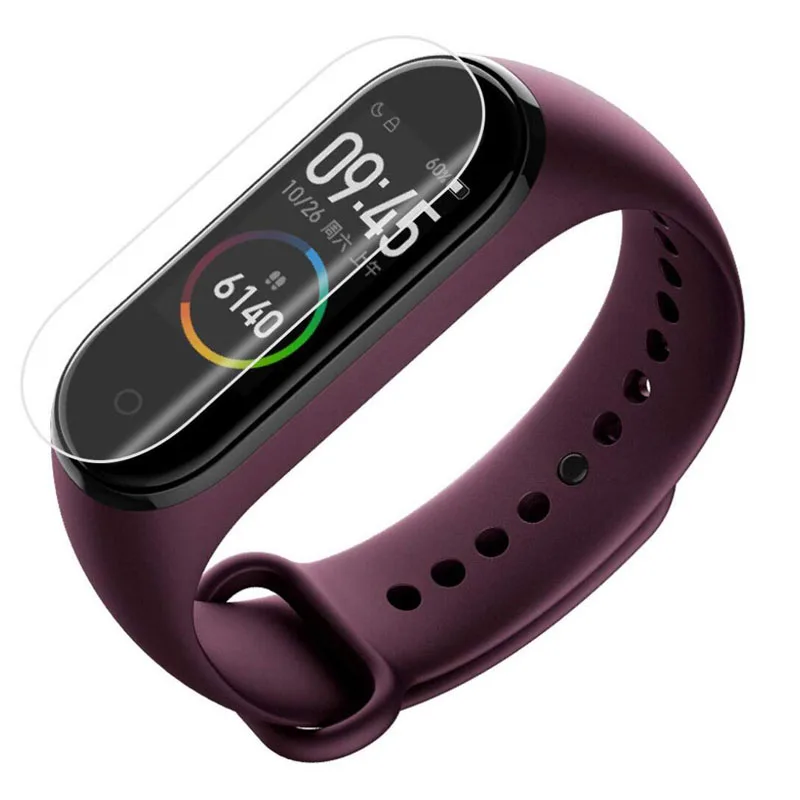 2 шт. мягкий чехол из ТПУ с полной покрытие Защитная пленка для Xiaomi Mi Band 4 Band4 смарт