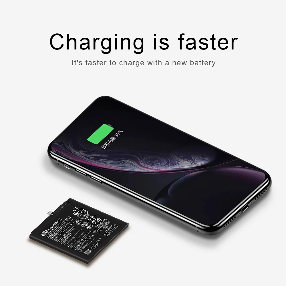 Оригинальный аккумулятор Huawei HB386280ECW HB396285ECW HB366481ECW для Honor 8 9 /10 / 5C/7C P20|Аккумуляторы