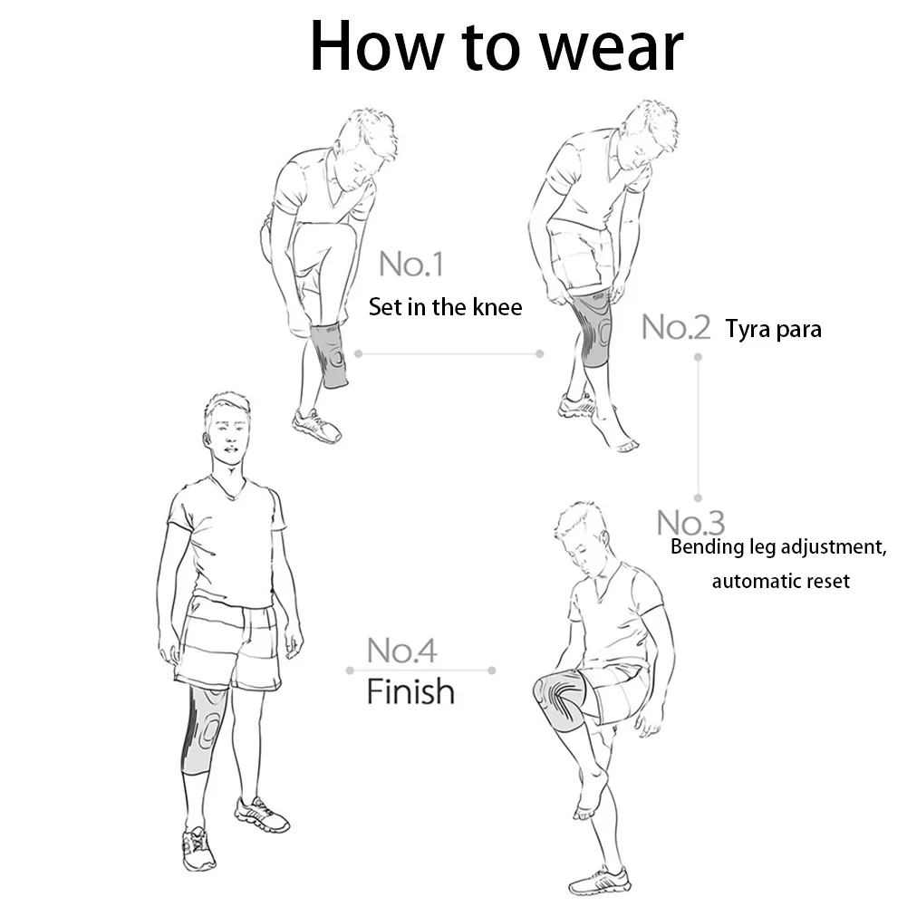 

1PC Unisex Breathable Compression Knee Pad Support Sleeve for Outdoor Sports Running Fitness Cycling Knee Support