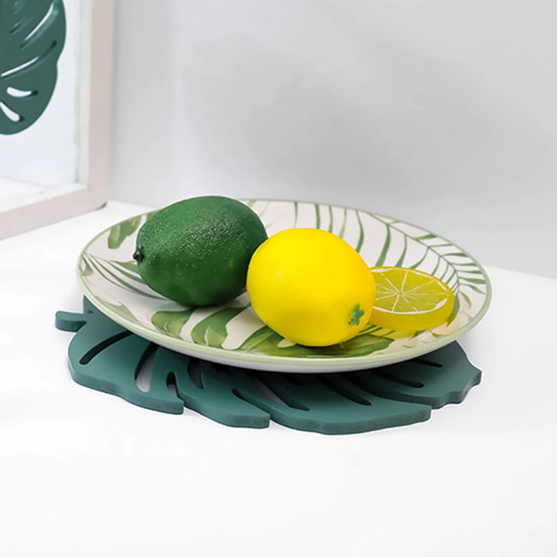 Полый утолщенный коврик в виде листьев черепахи скандинавском стиле