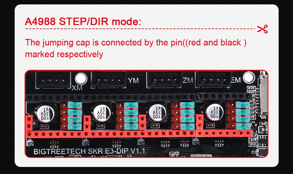 BIGTREETECH SKR E3 DIP V1.1 32 бит материнская плата с TMC2208 TMC2130 SPI драйвер для Ender 3/5 Pro VS GEN L SKR V1.3 SKR MINI E3