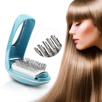 touchbeauty scalp head massager vibrating anti static hair brush for blood circulation and stress relieving foldable tb 1178y