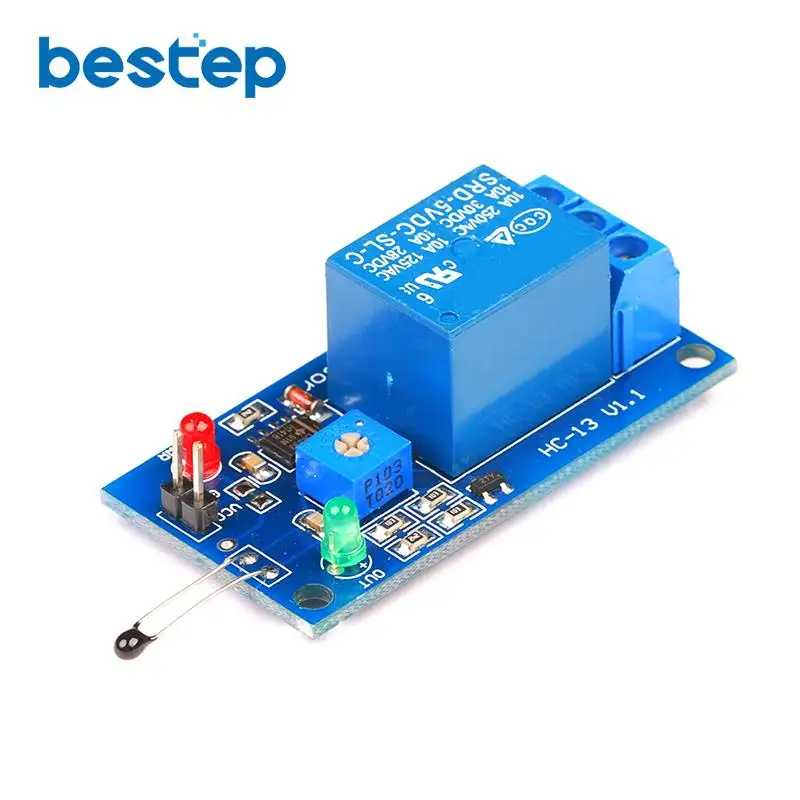 Модуль теплового датчика 5 в 12 1 канал релейный модуль температуры модуле