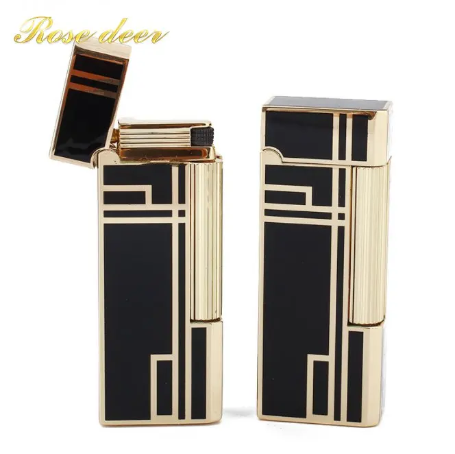 

Бутиковый цилиндр, металлическая ветрозащитная струйная Бутановая горелка, турбо-прямая сигаретная трубка, надувная газовая зажигалка, ак...