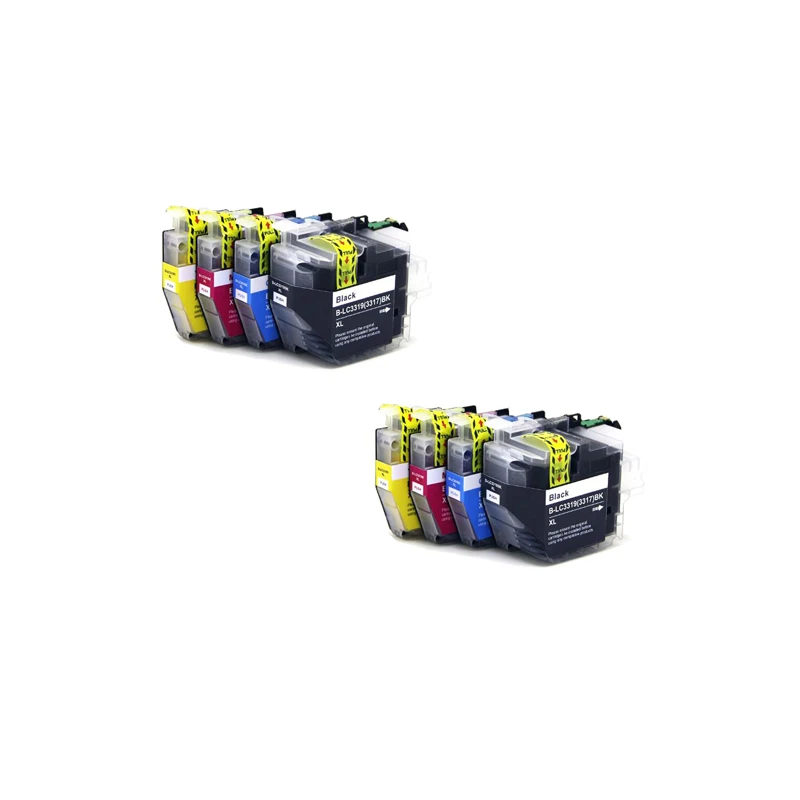2sets UP LC3219 LC3219XL чернила картридж совместимый с MFC-J5330DW J5335DW J5730DW J5930DW J6530DW J6930DW J6935DW принтер - Цвет: 2sets