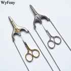 Ножницы винтажные в стиле ретро для рукоделия, нитки для вышивки, ножницы для ткани, ножницы для вышивки крестиком, портновские ножницы, швейные принадлежности