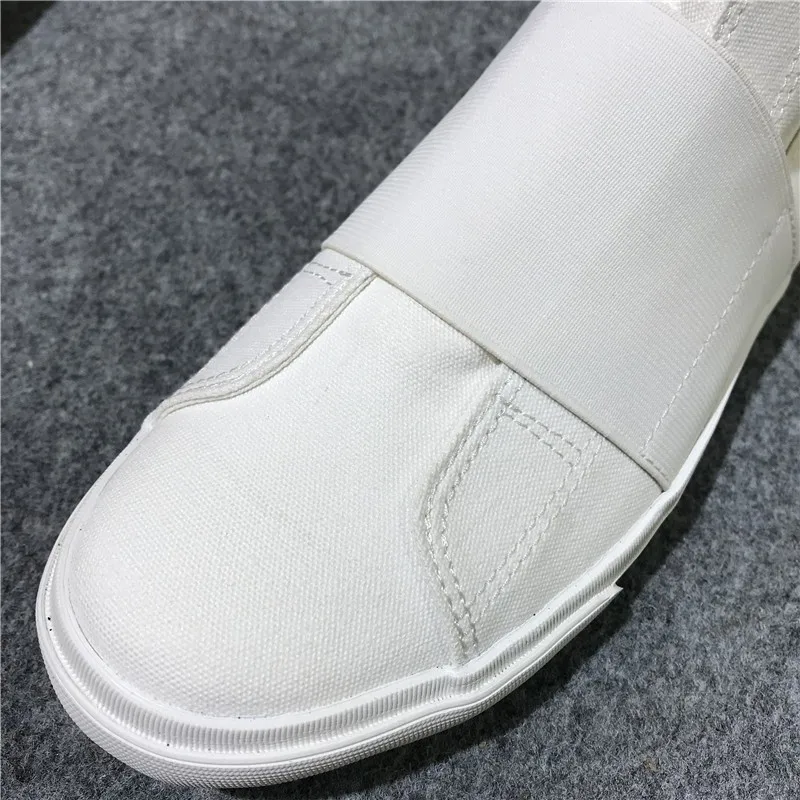 Кроссовки мужские из Вулканизированной Ткани с высоким верхом в стиле ретро