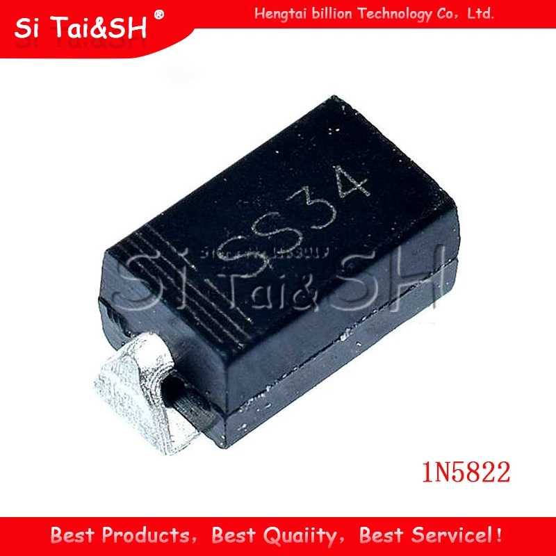 100 шт. 1N5822 SMA SS34 smd do 214ac IN5822 диод Шоттки ss34|Диоды| |