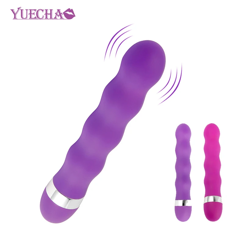 YUECHAO многоскоростной вибратор для точки G Вагина клитор Анальная пробка