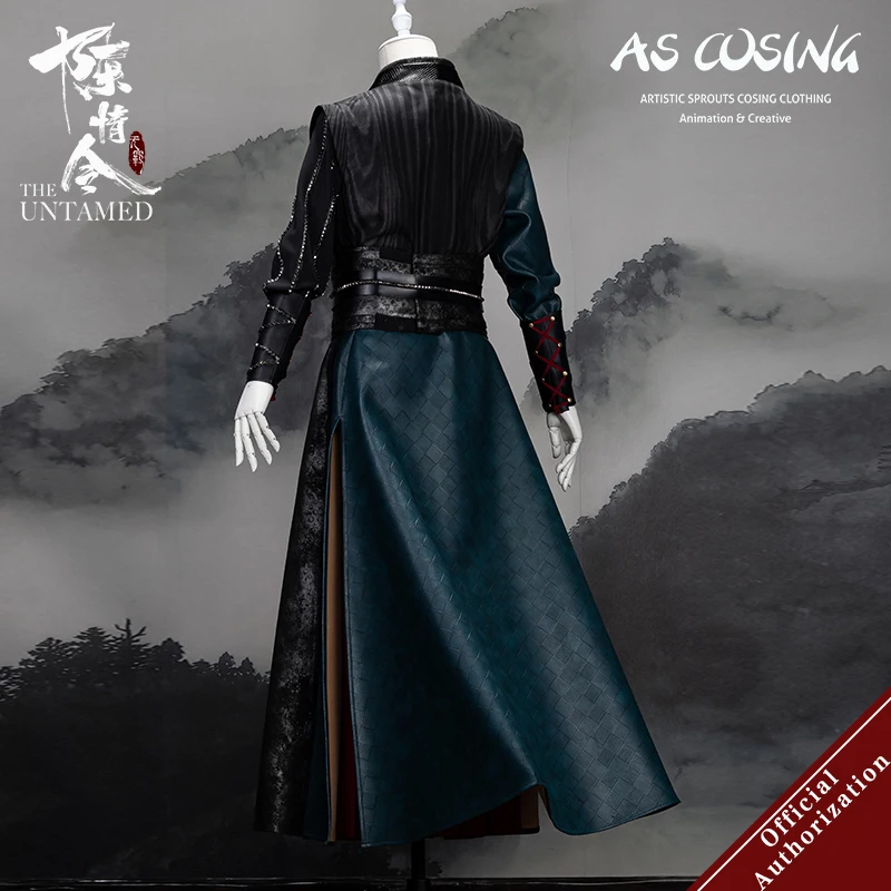 Предпродажа Uwowo ТВ сериал МО дао ЗУ Ши Untamed Wei Wuxian Косплей Костюм Вэй ин заклепки версия