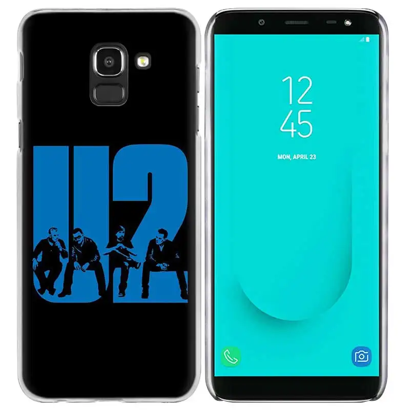 U2 Боно край чехол для samsung Galaxy A50 A80 A70 A60 A40 A30 A20 A20e A10 A9 A7 A6 Note 8, 9, 10, плюс 5G Funda Капа
