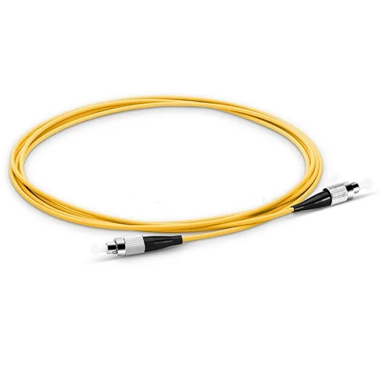 10 PCS FC UPC to FC UPC Simplex 2.0mm 3.0mm PVC Single Mode Fiber Patch Cable fc apc patch cable