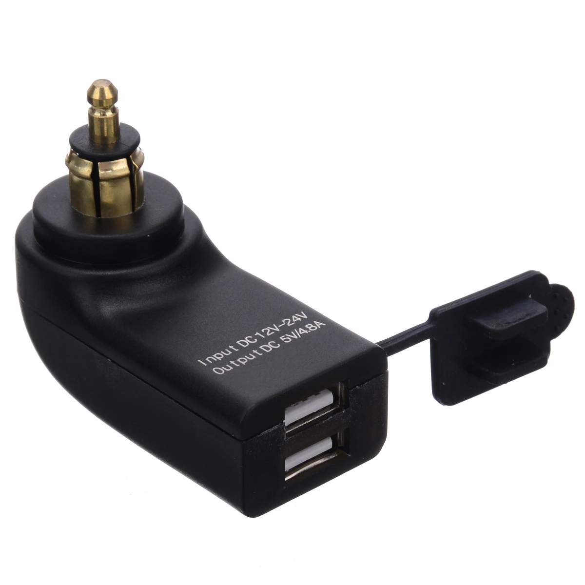 Mayitr 1 шт. 12-24 В 4 8 а зарядное устройство для мотоцикла с двумя USB-портами BMW Hella DIN Plug